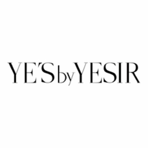 YE'SBYYESIR Logo (USPTO, 13.10.2016)