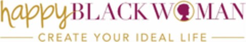 HAPPY BLACK WOMAN - CREATE YOUR IDEAL LIFE - Logo (USPTO, 11/10/2016)