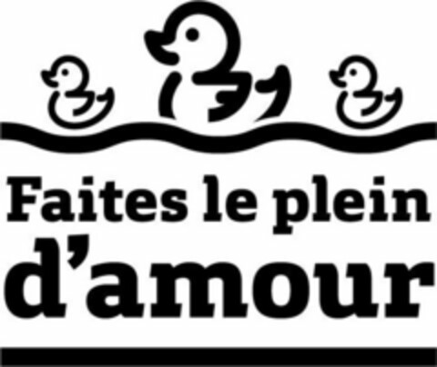 FAITES LE PLEIN D'AMOUR Logo (USPTO, 07/24/2017)