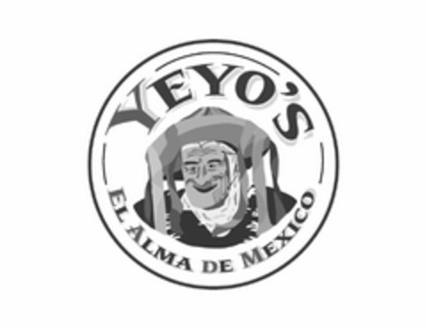 YEYO'S EL ALMA DE MEXICO Logo (USPTO, 20.08.2017)