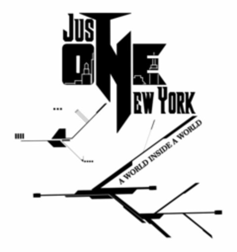 JUST ONE NEW YORK A WORLD INSIDE A WORLD Logo (USPTO, 11/15/2017)