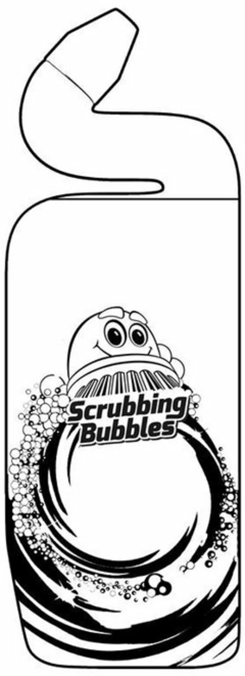 SCRUBBING BUBBLES Logo (USPTO, 01/25/2018)