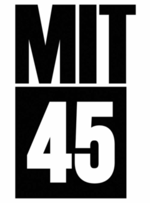 MIT 45 Logo (USPTO, 30.04.2018)