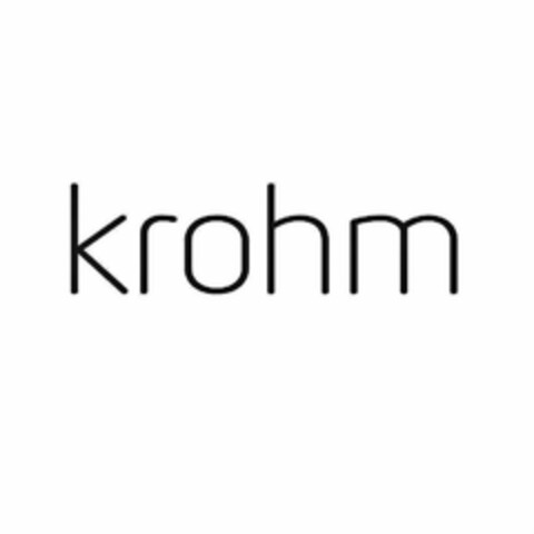 KROHM Logo (USPTO, 30.04.2018)