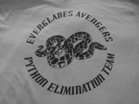 EVERGLADES AVENGERS PYTHON ELIMINATION TEAM Logo (USPTO, 03.07.2018)