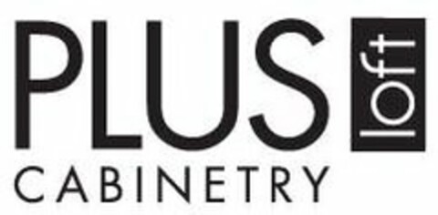 LOFT PLUS CABINETRY Logo (USPTO, 08/31/2018)