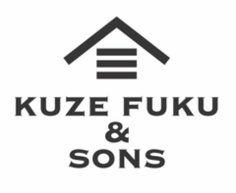 KUZE FUKU & SONS Logo (USPTO, 09/13/2018)