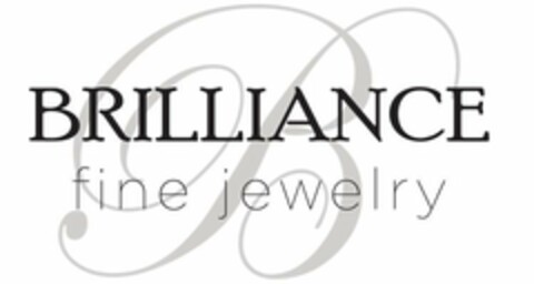 B BRILLIANCE FINE JEWELRY Logo (USPTO, 29.11.2018)