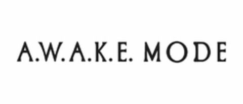 A.W.A.K.E. MODE Logo (USPTO, 12/26/2018)