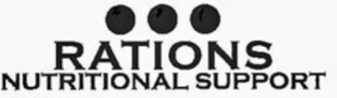 RATIONS NUTRITIONAL SUPPORT Logo (USPTO, 24.04.2019)