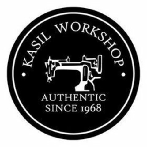 KASIL WORKSHOP AUTHENTIC SINCE 1968 Logo (USPTO, 06/07/2019)