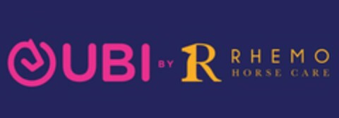UBI BY R RHEMO HORSE CARE Logo (USPTO, 27.06.2019)