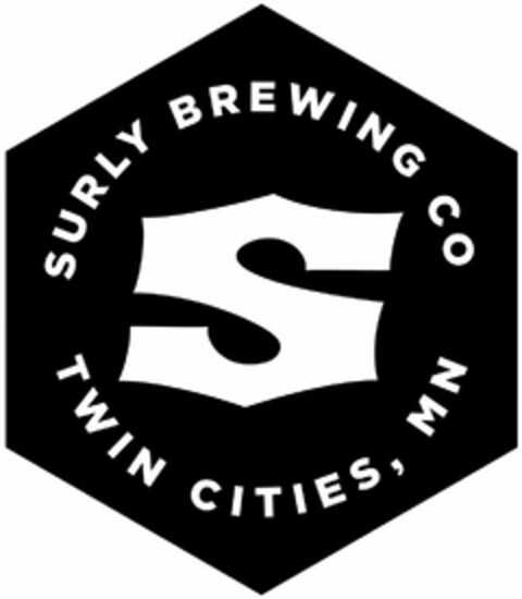 SURLY BREWING CO S TWIN CITIES, MN Logo (USPTO, 22.07.2019)