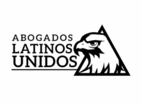 ABOGADOS LATINOS UNIDOS Logo (USPTO, 08/06/2019)