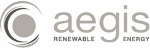 AEGIS RENEWABLE ENERGY Logo (USPTO, 09/13/2019)