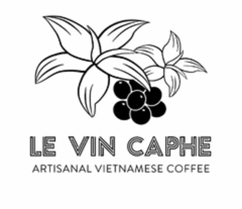 LE VIN CAPHE ARTISANAL VIETNAMESE COFFEE Logo (USPTO, 10/14/2019)