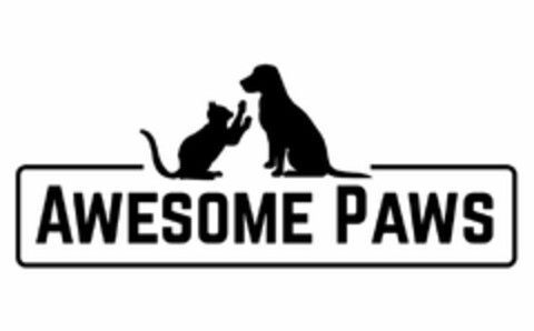 AWESOME PAWS Logo (USPTO, 19.10.2019)