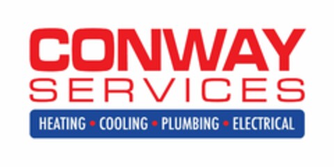 CONWAY SERVICES HEATING · COOLING · PLUMBING · ELECTRICAL Logo (USPTO, 17.03.2020)