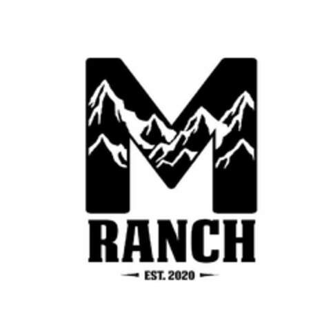 M RANCH EST. 2020 Logo (USPTO, 07.04.2020)