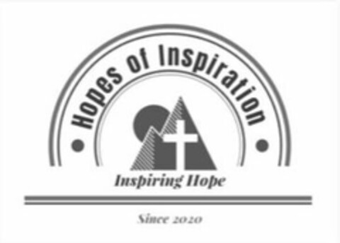 HOPES OF INSPIRATION INSPIRING HOPE SINCE 2020 Logo (USPTO, 24.05.2020)