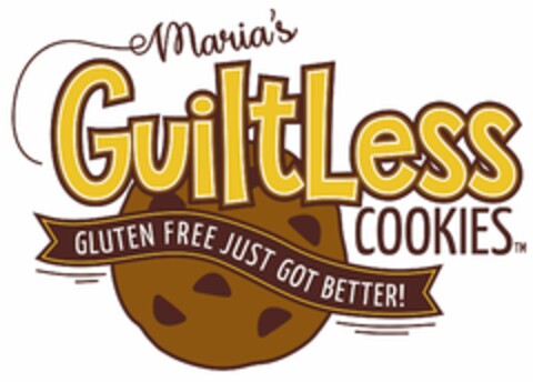 MARIA'S GUILTLESS COOKIES GLUTEN FREE JUST GOT BETTER! Logo (USPTO, 06/06/2020)