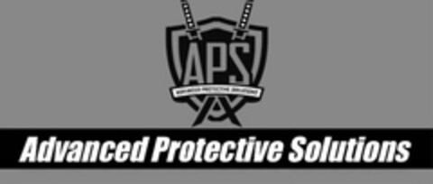 APS ADVANCED PROTECTIVE SOLUTIONS ADVANCED PROTECTIVE SOLUTIONS Logo (USPTO, 12.08.2020)