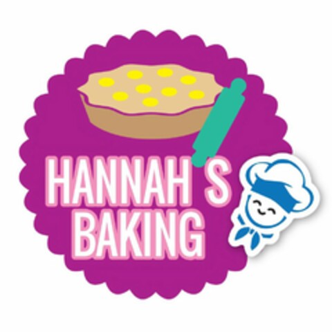 HANNAH'S BAKING Logo (USPTO, 17.08.2020)