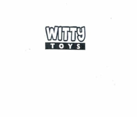 WITTY TOYS Logo (USPTO, 03.04.2009)