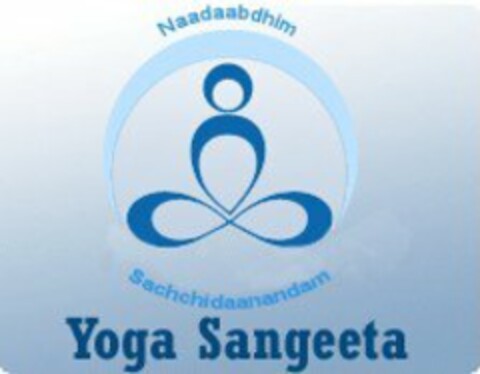 YOGA SANGEETA NAADAAB DHIM SACHCHIDAANANDAM Logo (USPTO, 09.10.2009)