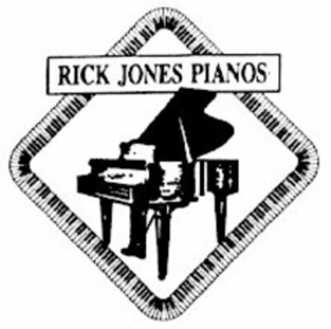 RICK JONES PIANOS Logo (USPTO, 19.10.2009)