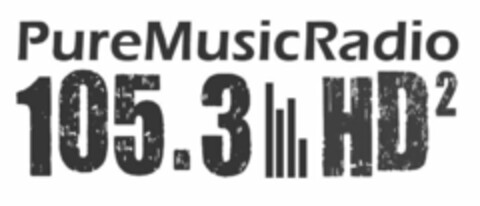 PURE MUSIC RADIO 105.3 HD2 Logo (USPTO, 12/02/2009)