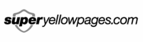 SUPERYELLOWPAGES Logo (USPTO, 07.12.2009)