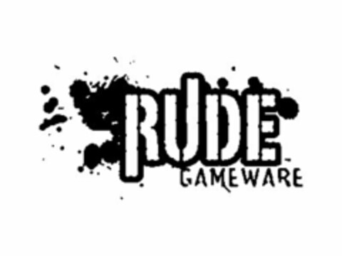 RUDE GAMEWARE Logo (USPTO, 04.02.2010)