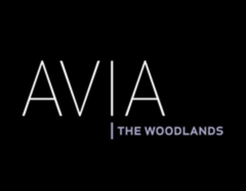 AVIA  |THE WOODLANDS Logo (USPTO, 29.07.2010)