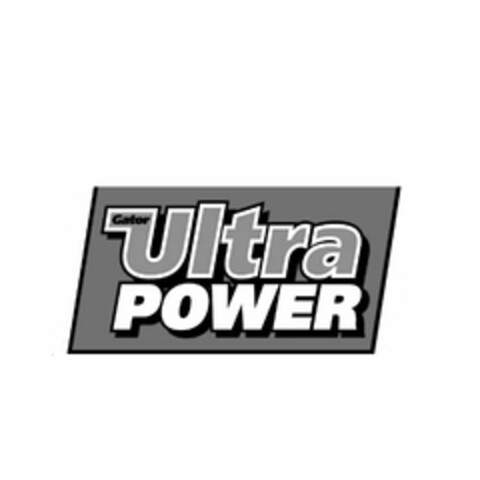 GATOR ULTRA POWER Logo (USPTO, 28.09.2010)