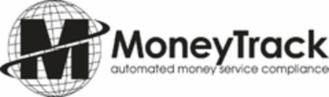 M MONEYTRACK AUTOMATED MONEY SERVICE COMPLIANCE Logo (USPTO, 23.11.2010)