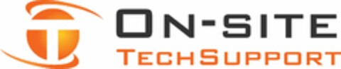 TS ON-SITE TECH SUPPORT Logo (USPTO, 05/18/2011)