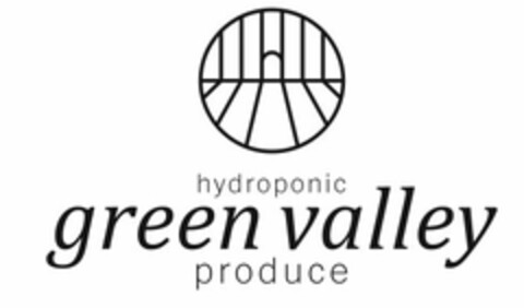 HYDROPONIC GREEN VALLEY PRODUCE Logo (USPTO, 27.05.2011)