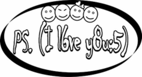 PS. (I L6VE Y8U:5) Logo (USPTO, 12/12/2011)