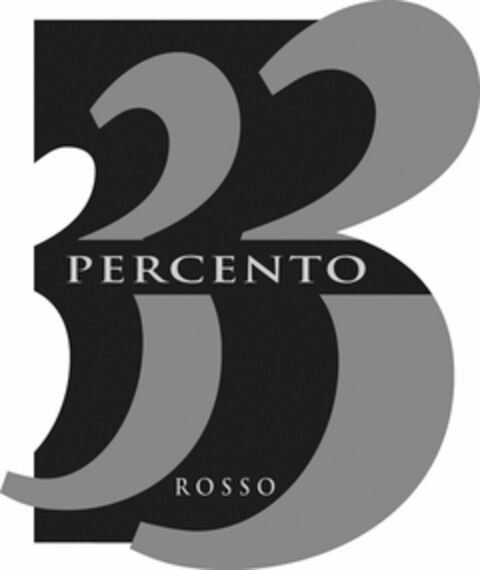 PERCENTO 33 ROSSO Logo (USPTO, 06.03.2012)