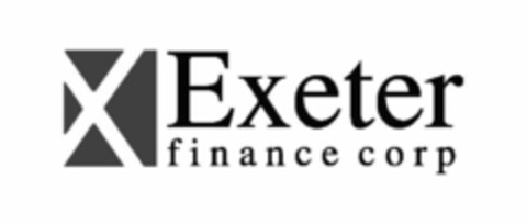 X EXETER FINANCE CORP Logo (USPTO, 27.06.2012)