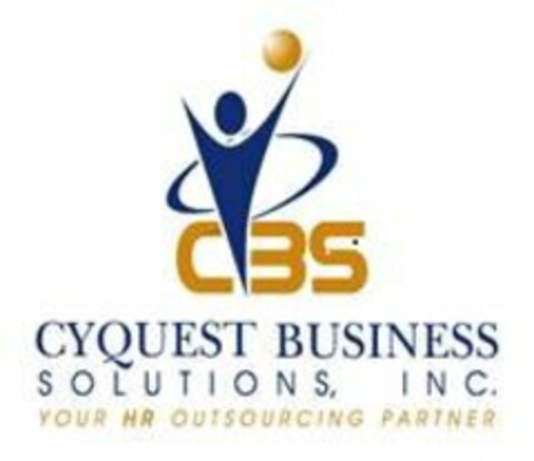 CBS CYQUEST BUSINESS SOLUTIONS, INC. YOUR HR OUTSOURCING PARTNER Logo (USPTO, 12/06/2012)