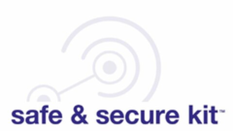 SAFE & SECURE KIT Logo (USPTO, 02/21/2013)