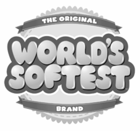 THE ORIGINAL WORLD'S SOFTEST BRAND Logo (USPTO, 24.04.2013)