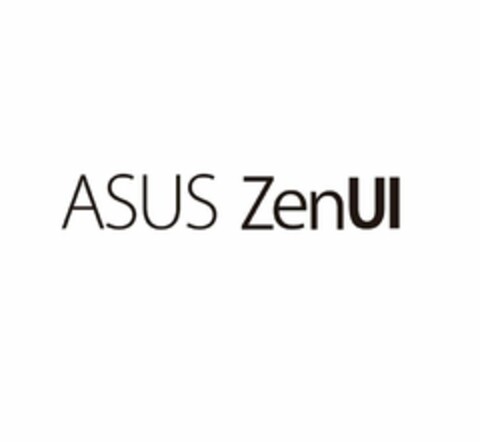 ASUS ZENUI Logo (USPTO, 10.03.2014)