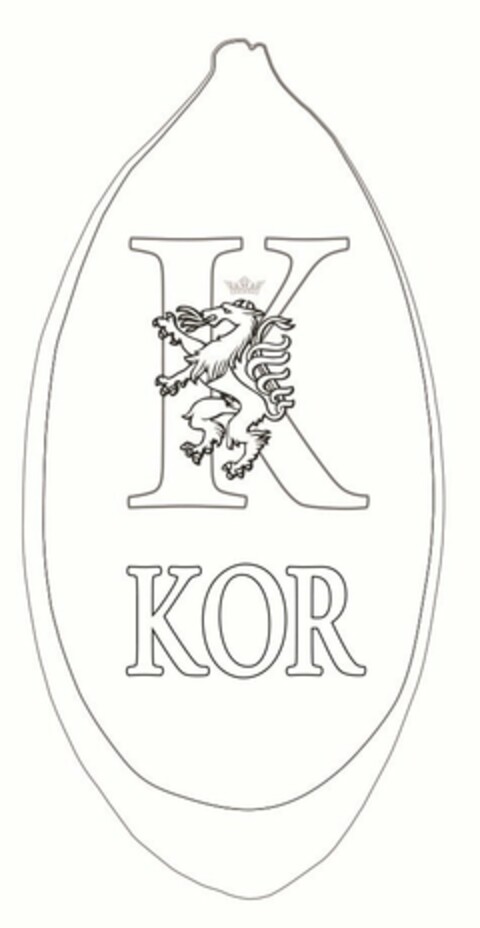 K KOR Logo (USPTO, 04/16/2014)