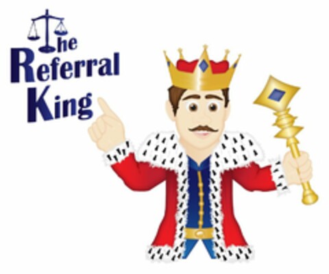 THE REFERRAL KING Logo (USPTO, 30.04.2014)