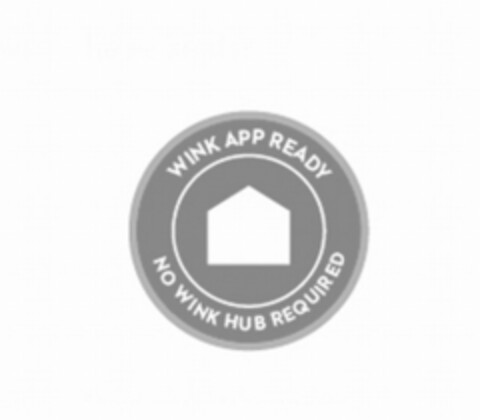 WINK APP READY NO WINK HUB REQUIRED Logo (USPTO, 19.06.2014)