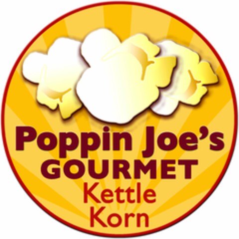 POPPIN JOE'S GOURMET KETTLE KORN Logo (USPTO, 06/30/2014)