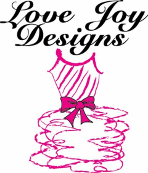 LOVE JOY DESIGNS Logo (USPTO, 30.03.2015)